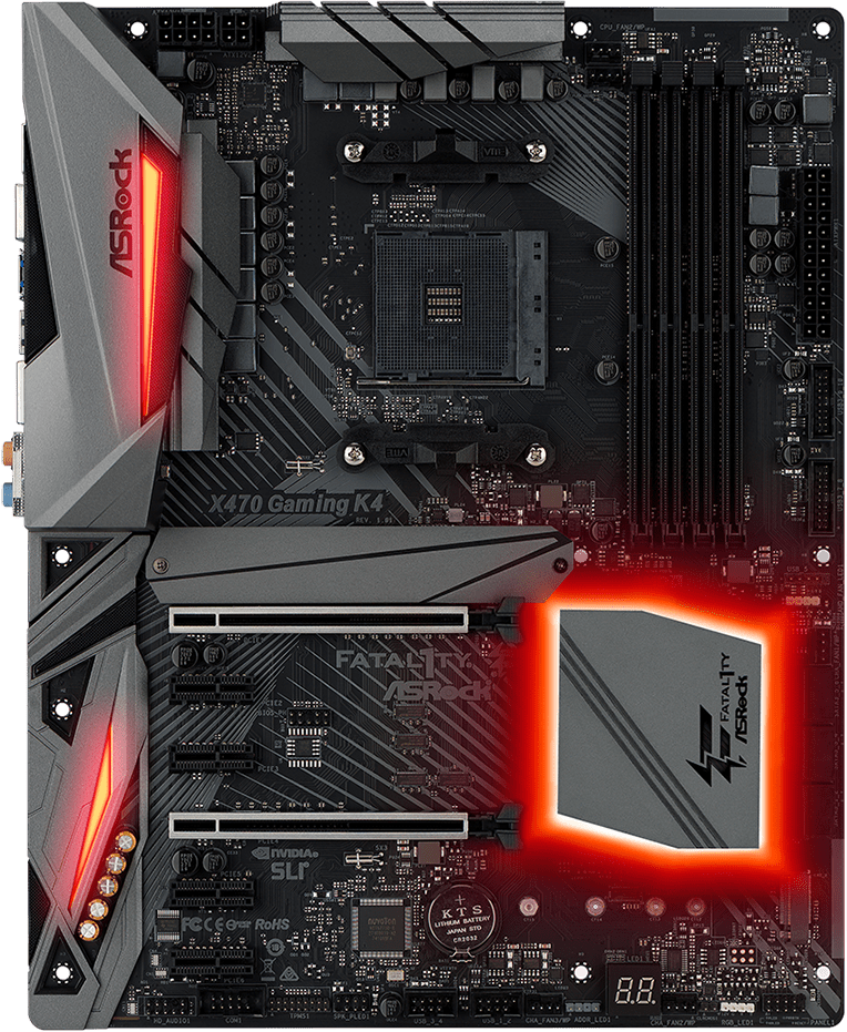 Asrock Fatal1ty X470 Gaming K4 - Motherboard Specifications On
